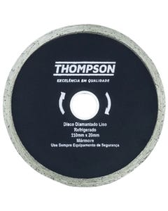 Disco de Corte Diamantado Liso Thompson 110x20mm