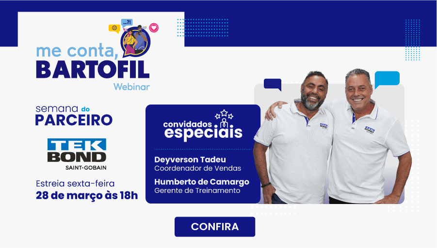 Me conta, Bartofil. Especial Tekbond! Estreia sexta-feira 28 de março às 18h