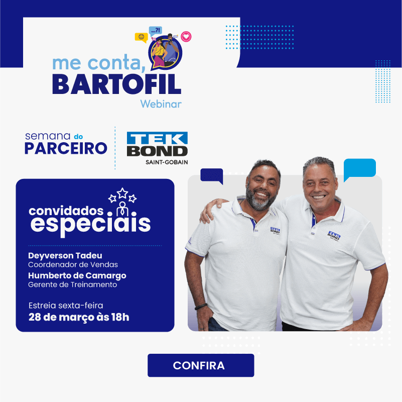 Me conta, Bartofil. Especial Tekbond! Estreia sexta-feira 28 de março às 18h