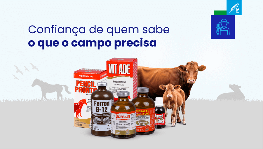 Calbos: Confiança de quem sabe o que o campo precisa. Clique aqui para conferir os produtos da marca!
