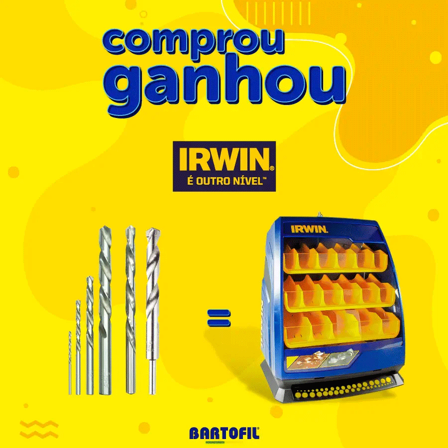 Promoção COMPROU, GANHOU IRWIN