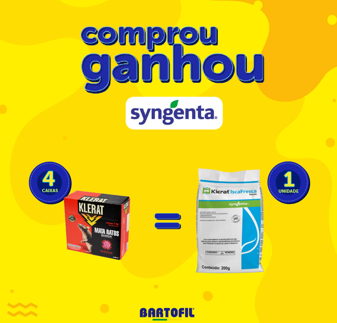 Promoção COMPROU, GANHOU SYNGENTA