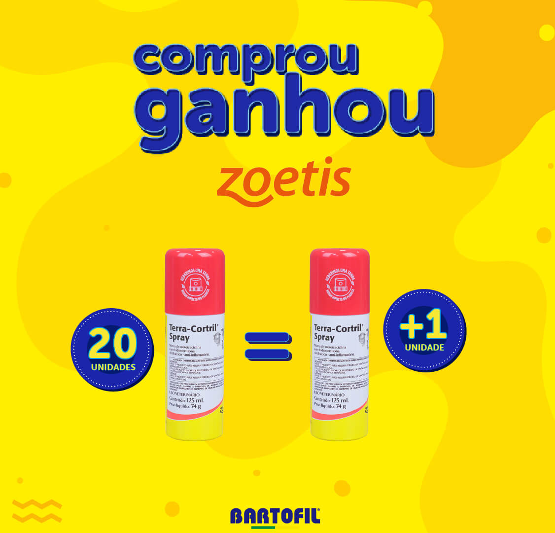 Promoção COMPROU, GANHOU ZOETIS