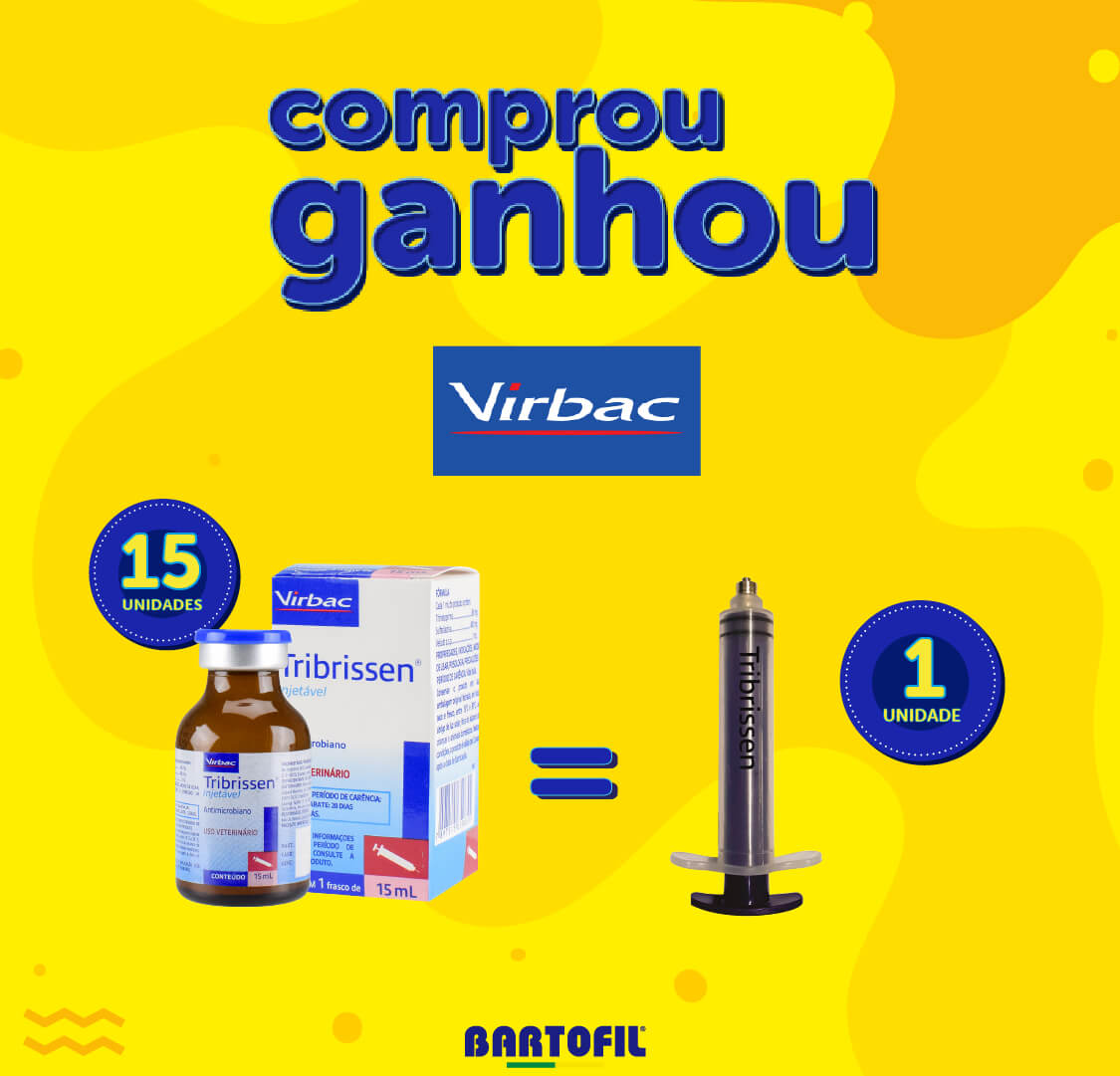 Promoção COMPROU, GANHOU VIRBAC