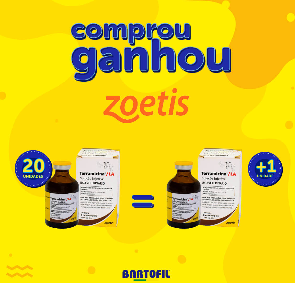 Promoção COMPROU, GANHOU ZOETIS