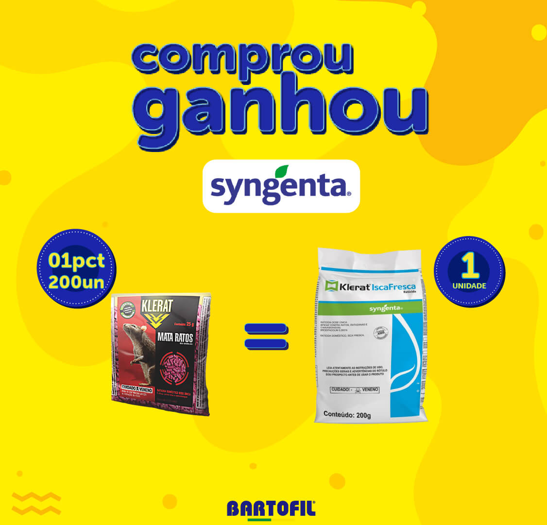 Promoção COMPROU, GANHOU SYNGENTA