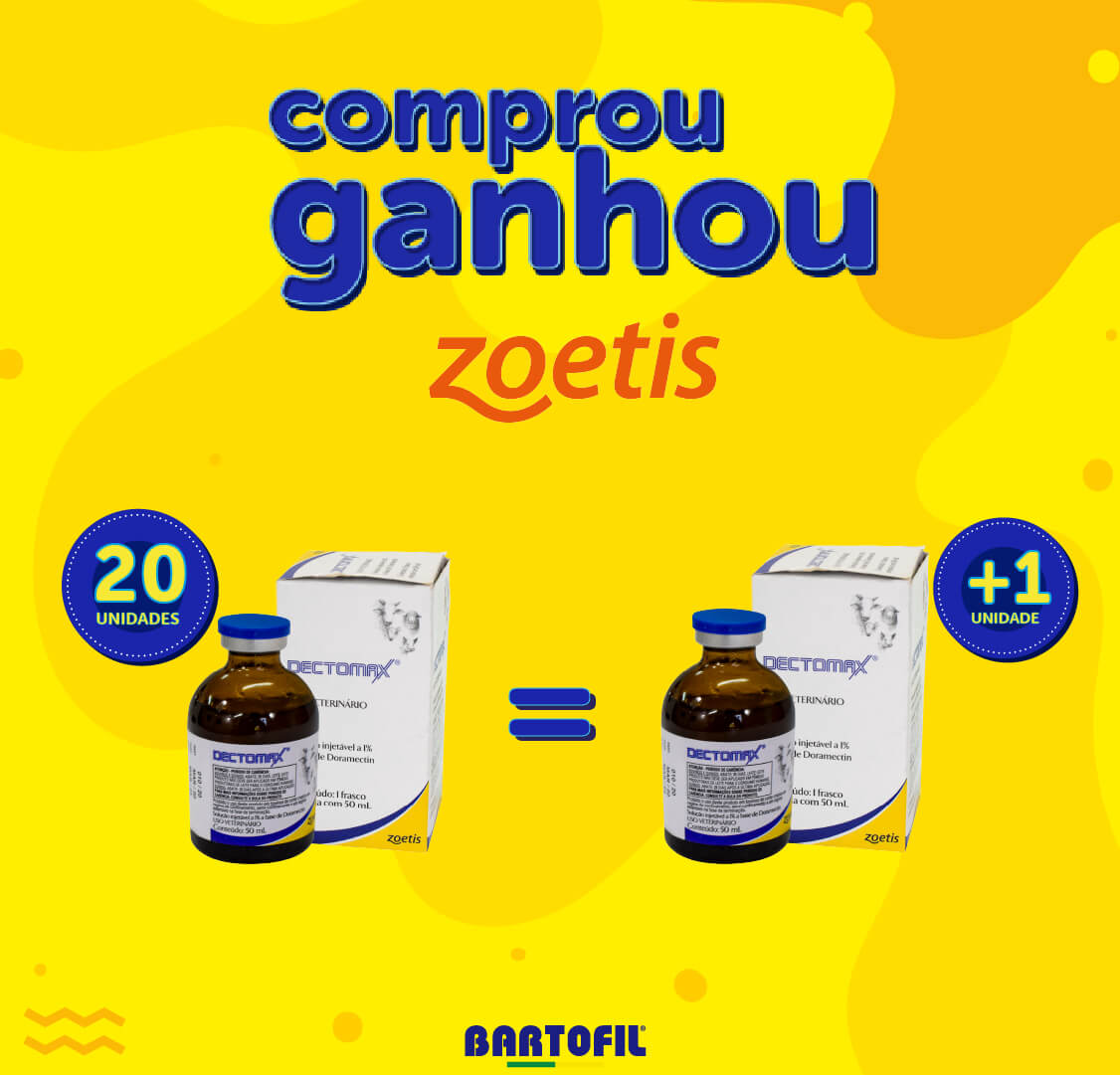 Promoção COMPROU, GANHOU ZOETIS