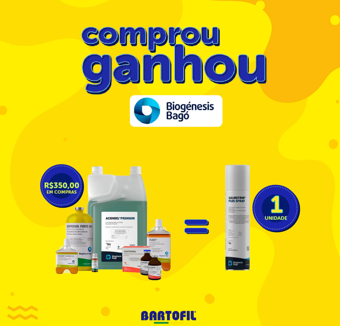 Promoção COMPROU, GANHOU BIOGENESIS