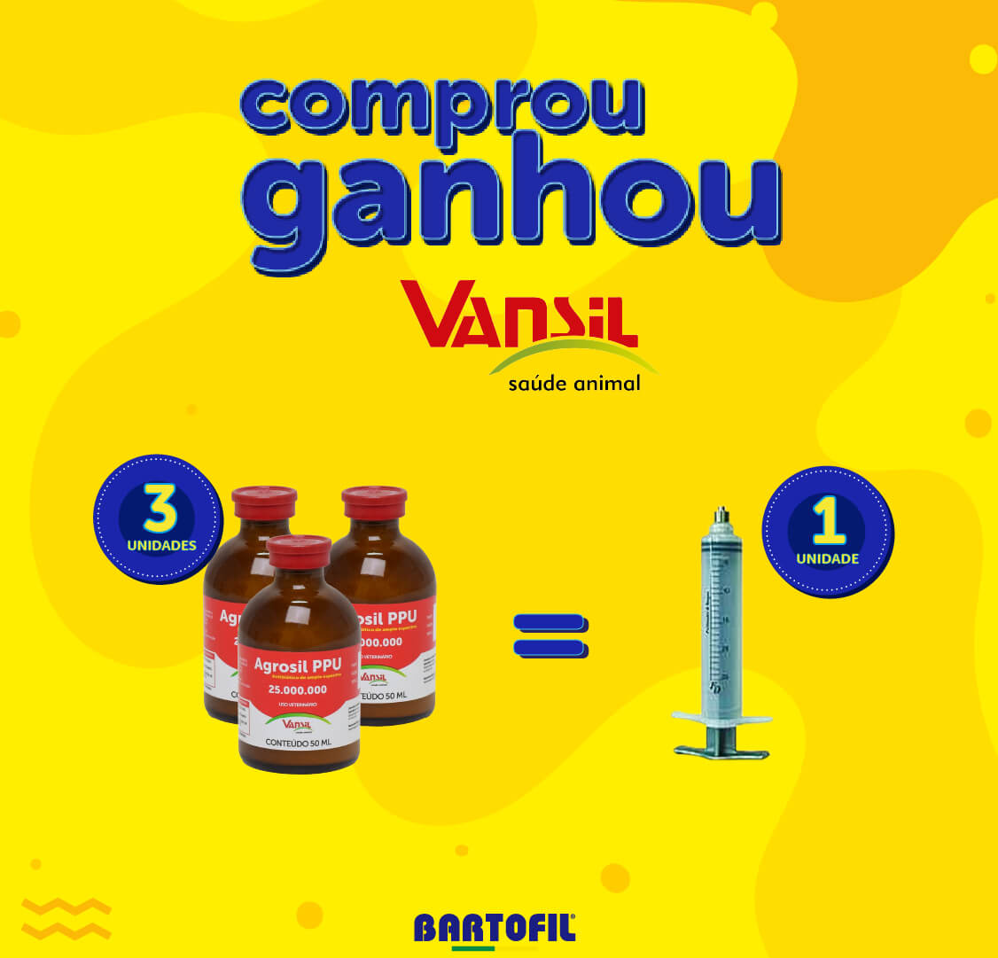 Promoção COMPROU, GANHOU VANSIL