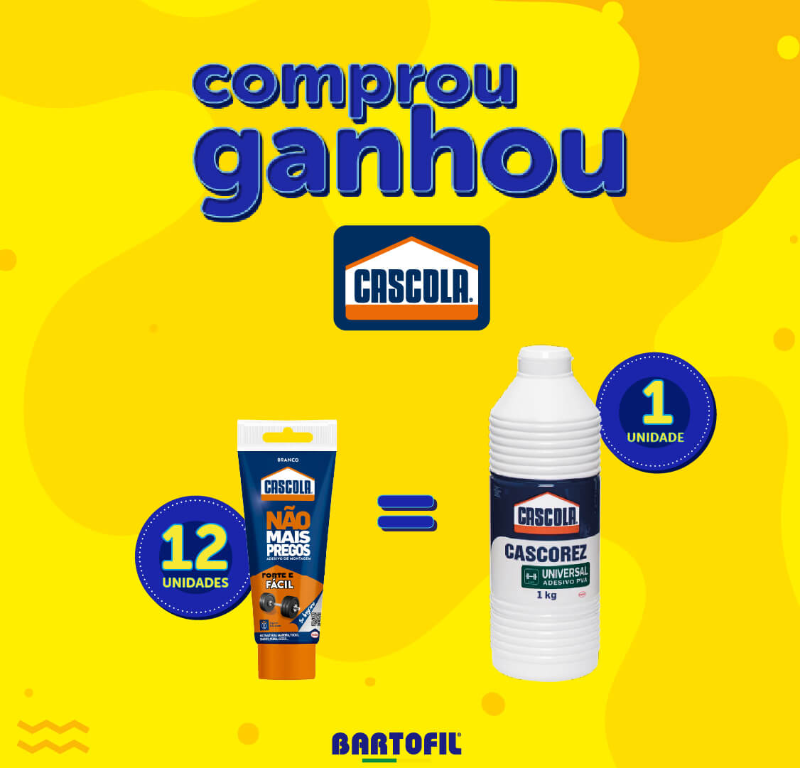 Promoção COMPROU, GANHOU CASCOLA