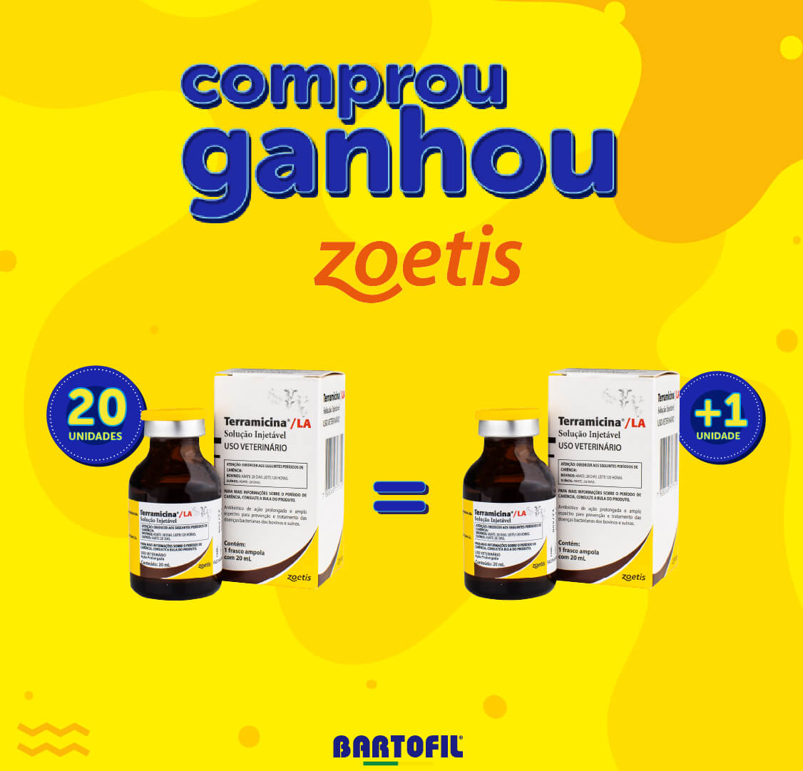 Promoção COMPROU, GANHOU ZOETIS