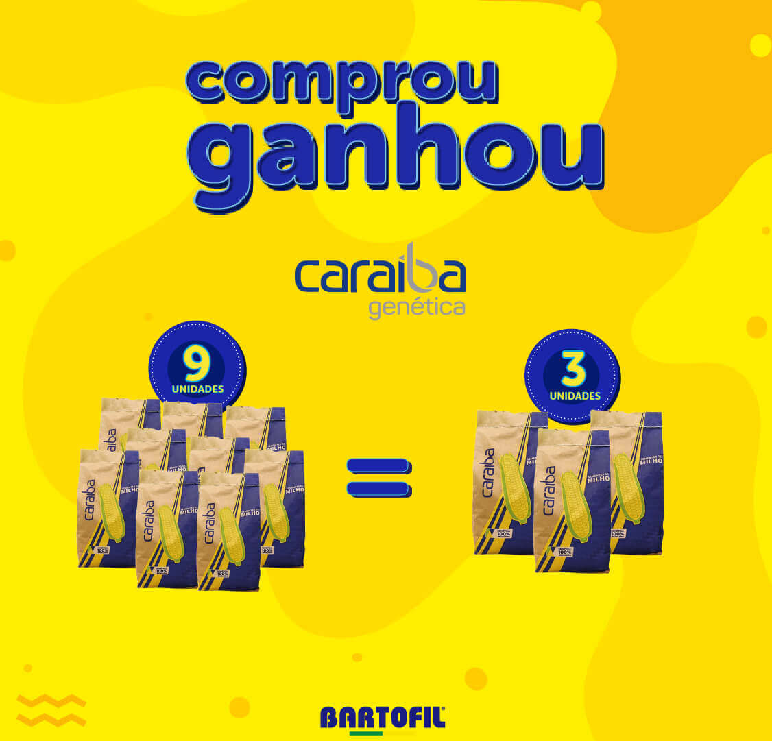Promoção COMPROU, GANHOU CARAIBA