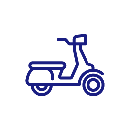 Peças e acessórios para motocicleta